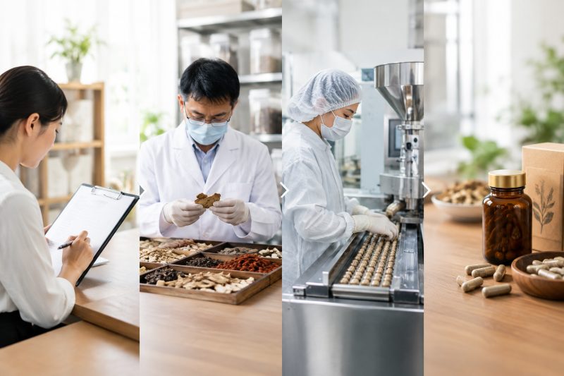 選廠流程怎麼跑？從資格審查到試產的4個步驟｜中藥代工 說明圖