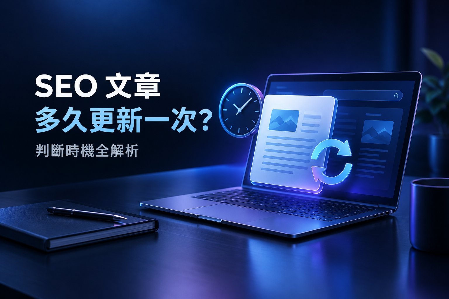 SEO 文章多久更新一次？判斷時機全解析