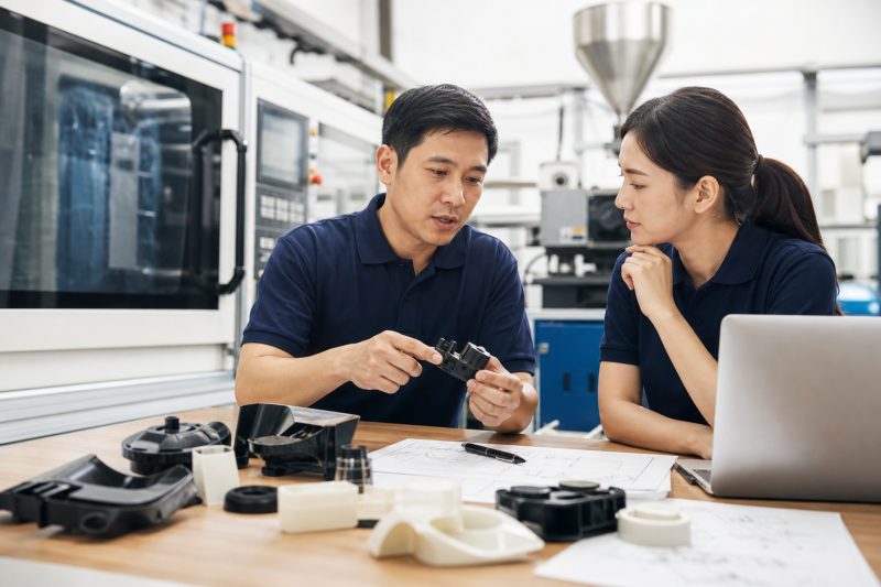 我們如何協助企業完成射出成型代工專案｜射出成型代工 說明圖